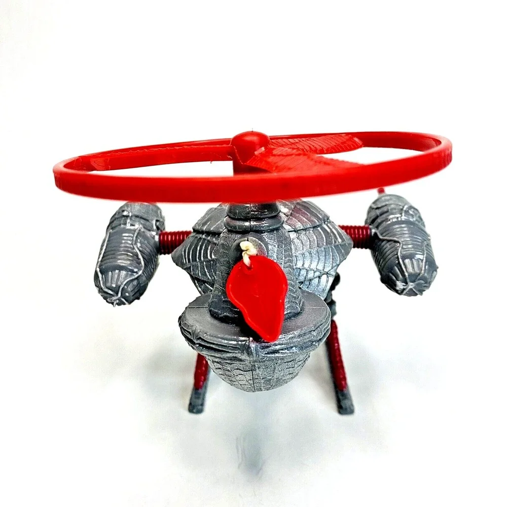 1997 Spider-Man Commando Armor‎ Jetpack Suit with Flying Disc Pull String Rare